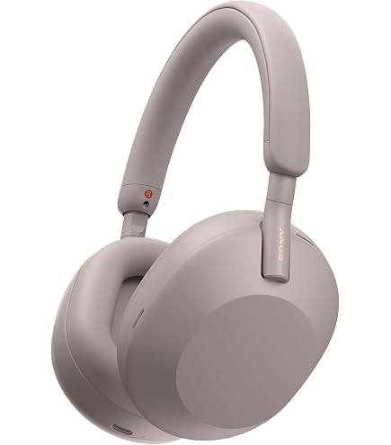 Sony WH-1000XM5 Wireless Noise-Cancelling Headphones, Foldable