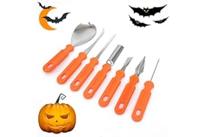 Hanwin Kit Intaglio Zucca Halloween, Intaglio Zucca, Set Intaglio Zucche, Kit Zucca Halloween, Kit Intaglio Zucca, Kit Intaglio Zucca, Kit per Intagliare La Zucca di Halloween