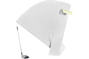 HAGOT 30 st golfgreppstejp, halkfria dubbelsidiga självhäftande remsor (5 cm × 24,9 cm), professionell grepptejp för golfhandtag, bärbar och universell
