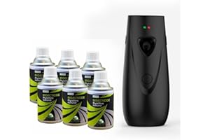 PRODIFA Insecticide pyrèthre naturel. 6x250ml Diffuseur Offert (couleur Noir). Anti mouches, moucherons, moustiques, mites, punaises de lit. Élimine et éloigne insectes volants et rampants (Noir)