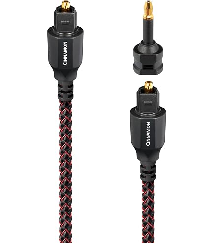 Cavo Coassiale AudioQuest Cinnamon 0,75 M Oro/nero, Connettori RCA Maschio Per Audio Digitale - 3