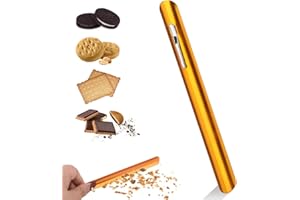 WKRTDY 1pcs oro Paletta raccogli briciole, con bordo curvo e flessibile - Attrezzo per pulire briciole da tovaglia in ristorante e casa - Pratico strumento per briciole