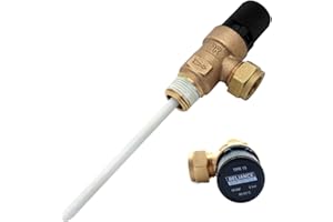 GENERIC Reliance Water Controls TPR 15 6.0 Bar 90-95 DegC - Temperature Pressure Relief