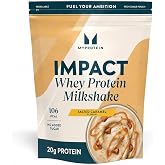 Myprotein Impact Whey Protein Milkshake, Salted Caramel, 30 Servings | 20 g protein per shot, 106 kcal, Low in fat and sugar,