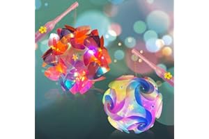 OWOAOOWL 2Pcs Martinslaterne mit Laternenstab,Tragbare Multicolor Laterne für Kinder,Laternenstab Kinder,Selbstgebaute Laterne Multicolor Laterne für Halloween, Weihnachten,Kinderpartys,Geburtstage