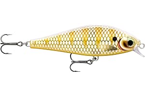 Rapala - Esca da Pesca Artificiale Spinning Super Shadow Rap - Esca di Simulazione per Acqua Dolce con Labbro d'Immersione - Profondità di Nuoto 0.9-1.2m - Prodotta in Estonia