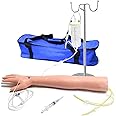 Winter Intravenous Practice Arm Kit, Phlebotomy and Venipuncture Training Arm, for Nurse Doctor Intravenous Injection, Infusion, Blood Drawing Exercise Medical Training Teaching Model