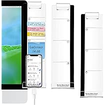 2 Pack Computer Monitor Memo Board For No Edge Monitors,Monitor Sticky