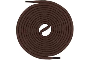 Mount Swiss© Qualité-Lacets, Ronds, Lacets pour Chaussures de randonnée, extrêmement Durable, ø 5 mm, Longueurs 60-200 cm