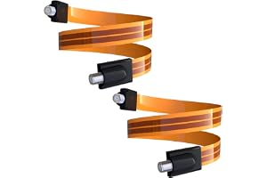 Greluma 2 st platt koaxial RG6 F-typ bygelkabel för fönster och dörrar, F hona till hona koaxialkabel kompatibel med TV Anten