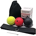 DAYONG Boxing Reflex Ball, Boxing Speed Ball with Adjustable Headband, Portable Punching Ball Boxing Equipment for Improving Reaction Speed and Hand Eye Coordination Training.