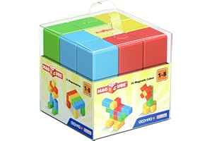 Geomag MagiCube GM148 Bloques de construcción de Juguete, Multicolor, 24 Pieza(s), Plaza, Monótono, Niño, Niño/niña