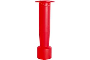 Browin 507013 Tappatore vino manuale, universale, rosso, in plastica