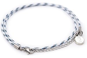 Wind Passion Cavigliera Donna, Acciaio Inossidabile Regolabile Corda Bracciali Caviglia Piede Catena per Ragazze