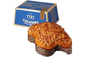 LIQUOLIVERY Tiri Colomba di Pasqua Artigianale Gusto Caramello Salato 1Kg Lievitazione Naturale