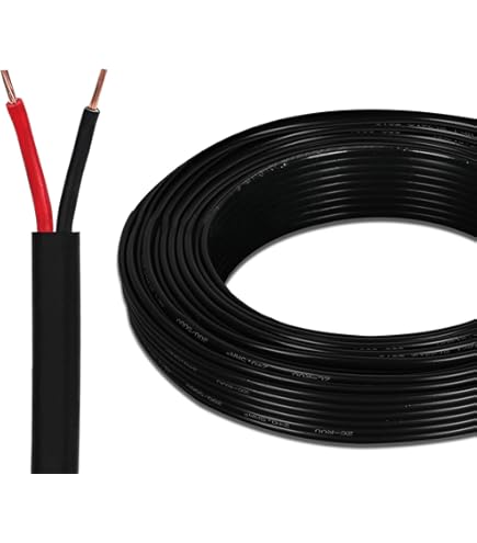 Cavo EMOS 2x0.5mm2 100m - Doppio Filo In CCA Per Bassa Tensione