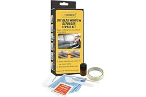 leryveo Kit di Riparazione sbrinatore Posteriore | Kit di Riparazione sbrinatore per lunotto conduttivo per Auto Riparazione Rapida Fai-da-Te - Risolve Le Linee della griglia del riscaldatore