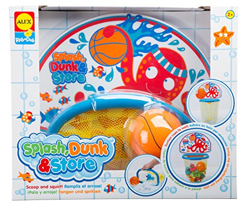 ALEX Toys Rub-a-Dub Splash Dunk and Store Bath Toy