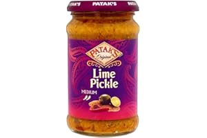 PATAK'S Lime Pickle moyen de Patak (de 283g) - Paquet de 2