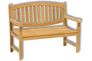 Sustainable Furniture UK Ltd - Teak Garden Oval Bench | 6ft/180cm | Grade A Teak | 3 size options