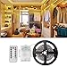 Produktbild Kreema 2M Wasserdicht 5050 LED Light Strip Warmweiß, Multi-Modi Helligkeit einstellbar mit 13-Tasten-Fernbedienung Contol