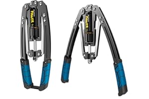 ‎DNKELAR Twister Leichter Rückprall Biegehantel Einstellbarer Gymnastikstange Armmuskeltrainingsgerät Für Oberkörperarmkraft Brust Schulter Trainer Unterarm Abdomen Fitness