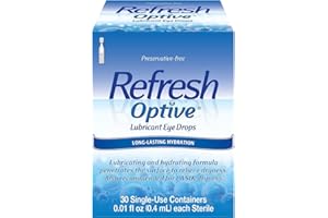Refresh Optive - Gotas lubricantes para ojos, 30 recipientes de un solo uso