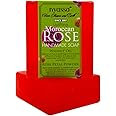 Nyassa Moroccan Rose Natural Bathing Handmade Soap | walnut Oil & Rose Petal Powder| Floral Fragrance Pack of 150gm