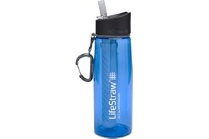 LifeStraw Go 2-Stage Filter bottle Sports and Outdoor, Blue 1, 650 Medium/Large