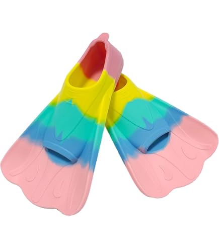 ENEN Palmes De Natation En Silicone Réglables Taille 32-47