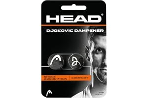 HEAD Unisex vuxen Djokovic dämpare, svart, en storlek
