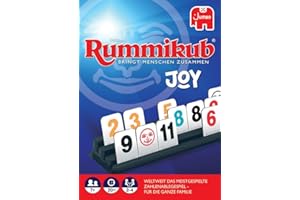 Jumbo Rummikub Joy - Edición de Viaje compacta, 2-4 Jugadores, a Partir de 7 años