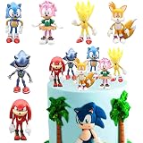 Sonic Boom Glacage Comestible Personnalisable Pour Gateau D Anniversaire Amazon Fr Cuisine Et Maison