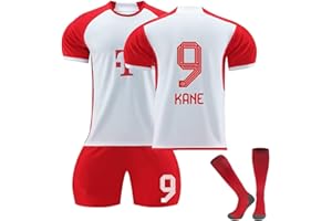 Coolsterster 𝐅𝐂-𝐓𝐫𝐢𝐤𝐨𝐭- Fußball Trikot Kinder, 23/24 Heimtrikots/Auswärtstrikots Fussball Trikot Kinder Herren, Fussballtrikot,Shorts und Socken 3PC Set