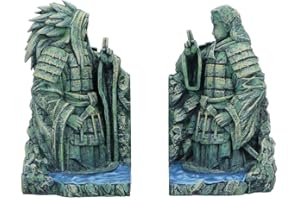 Nemesis Now Serre-Livres The Final Valley – Peint à la Main, Hashirama et Madara – Figurines Naruto sculptées en résine, Amateurs d'anime et collectionneurs de Culture Pop