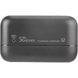 4G LTE Mobile WiFi Hotspot, Unlocked 4G LTE Mobile Router 300Mbps 5G WiFi Hotspot 10000mAh Portable Charger Power Bank with S