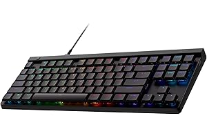 Logitech G G515 TKL, clavier gaming ultra-plat filaire, RVB entièrement personnalisable, touches en PBT double couche, Clavier Français AZERTY - Noir