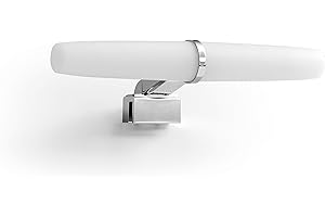 EXO lighting - aplique espejo baño ICY (23cm) cromado - led baño - SMD - luz para espejo de baño - lampara espejo baño - lampara baño pared - apliques baño - lampara baño espejo - luz baño