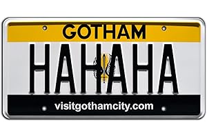 CELEBRITY MACHINES Suicide Squad | HAHAHA | Metal Stamped License Plate
