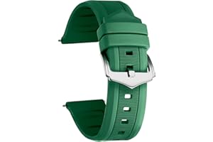 BINLUN Correa Reloj Silicona 7 Colores Correas de Goma Repuesto para Hombres y Mujeres (12mm /14mm/16mm/18mm/19mm/20 mm/21mm/22mm/23mm/24mm/26mm/28mm)