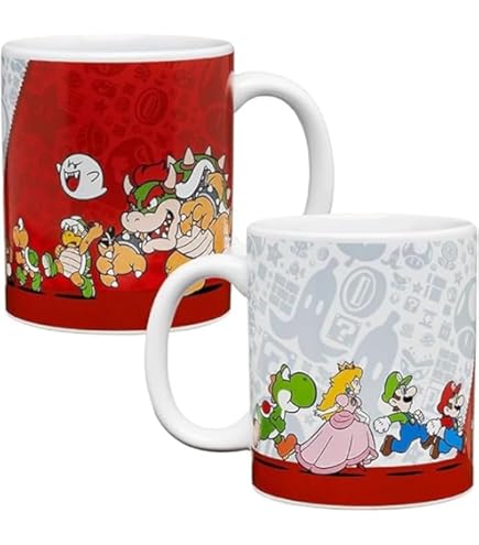 Pyramid International 2 (Splatoon) Team ufficiale inscatolato ceramica tazza da tè/caffè, carta, multicolore, 311,8 gram/315 ml