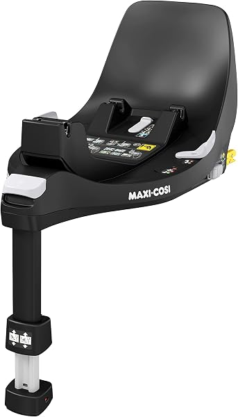 Maxi-Cosi FamilyFix 360 i-Size Base, Rotating Car Seat System, 360 Swivel ISOFIX Base, 0-4 Years (40-105 cm), One-Hand FlexiSpin Rotation, TravelSafe Rotation Control, Click & Go, Black - 1