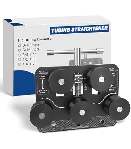 TUCKBOLD Rohrbegradiger Werkzeug - Für 3/16" Bis 1/2" Bremsleitungen Aus Metall