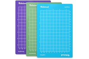 VIKDOOK Tappetino da taglio per Cricut Joy 4.5X6.5 Varietà Grip Adesivo Luce Standard Forte Grip mat per Cricut Joy Accessori