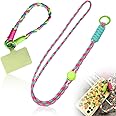 ZKGYUS Handykette Universal - 120cm Bunte Phone Strap Mit Patch