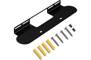 Dinghosen Soundbar Wall Mount for Sonos Beam Wall Mount Bracket Compatible with Sonos Beam Gen 1 Gen 2 Mount, Black