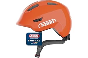 ABUS Smiley 3.0 children's helmet - bike helmet with a low fit, child-friendly designs & space for a pigtail - for girls and boys