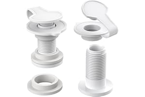 POKIN 3,8 cm Schaftlänge Kühler Ablaufstopfen Montage Ersatz für Coleman & Xtreme Kühler 50 qt, 58 qt, 82 qt Teilenummer: 5010005241, Rubbermaid Kühlerzubehör (2 Stück)