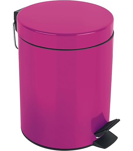 Pedaalemmer metaal - lichtblauw - 3 liter