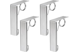 ZoomSky 4pcs Tablecloth Clips Spring Table Cloth Clips Stainless Steel Table Cover Clamps, Tablecloth Holders for Indoor & Outdoor Table Picnics Garden Restaurant Wedding Party
